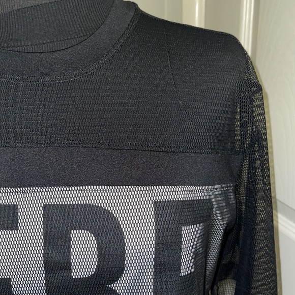 BEBE Sport mesh shirt Size M - Picture 6 of 9